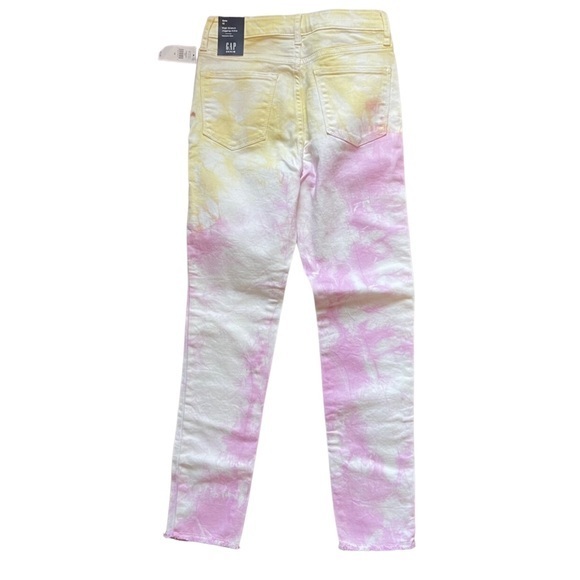 NWT Gap Kids tie-dye, high-rise, high stretch, ankle Jegging‎ size 12 - Picture 5 of 7